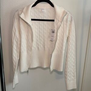 Gilly Hicks Zip-Up Sweater